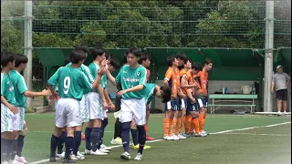 高崎商業ｖｓ高経附  PK戦　群馬県　高校総体サッカー1回戦