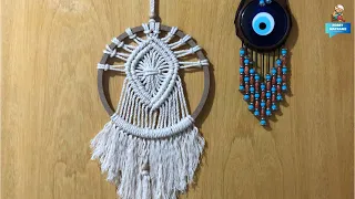 macrame dream catcher wall hanging 🥰