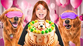 I Built My DOGS Their DREAM Birthday Party! 🐶