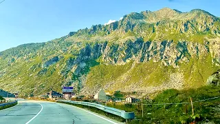 Driving in Switzerland🇨🇭Stunning Drive from Airolo to St. Gotthard Pass 4K
