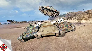 World of Tanks - Funny Moments | PHYSICS FIESTA! (WoT bugs, March 2019)