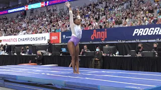 Simone Biles - Vault 2 -  2021 U.S. Gymnastics Championships - Senior Women Day 1