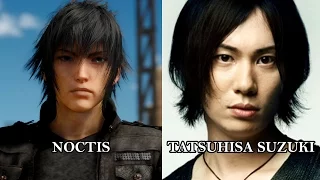 Characters and Voice Actors - Final Fantasy XV (English & Japanese)