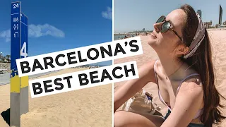 BEACH DAY! Playing in Barcelona
