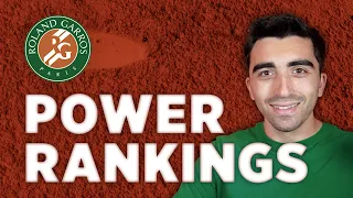 French Open POWER RANKINGS 2024 | Monday Match Analysis