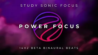 Power Focus (Remaster)- 14Hz Beta Waves to Unlock Focus and Elevate Concentration