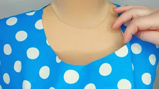 🎯 Why does the neck bulge when sewing and how to fix it