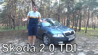 Skoda Octavia A5 2.0 TDI - Обзор, отзыв. Машина с пробегом!