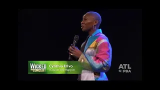 Wicked - I Couldn't Be Happier perfomed by Cynthia Erivo on PBS