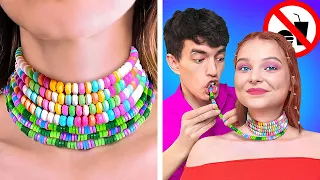 HOW TO SNEAK CANDIES ANYWHERE??? BE SMART SNEAKING FOOD WITH THESE COOL HACKS!