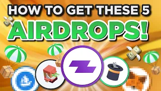 Top 5 Cryptocurrency Airdrops YOU CAN STILL GET
