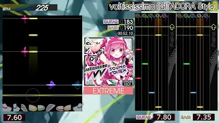 GITADORA / voltississimo(GITADORA STYLE) - EXTREME (GITADORA EXCHAIN)