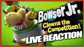 Live Reaction: Bowser Jr. Reveal Trailer (Super Smash Bros 3DS / Wii U)