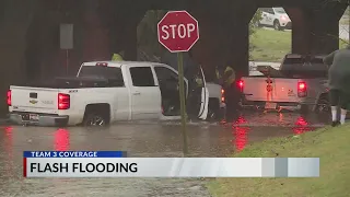 Flash flooding causes problems for drivers across Memphis