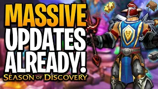 MASSIVE Updates For Season of Discovery Phase 3