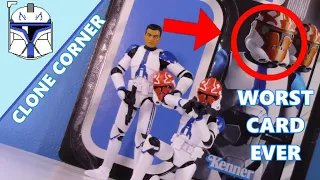 Clone Corner # 138: The Vintage Collection 332nd Trooper - good figure with the WORST cardback EVER!