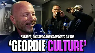 Micah & Carragher share a drink with Newcastle legend Alan Shearer 😅🍺 | UCL Today | CBS Sports