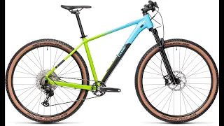 Mountain bike Cube Reaction Pro 27 "2021. Walkaround, Test, Price, Details.