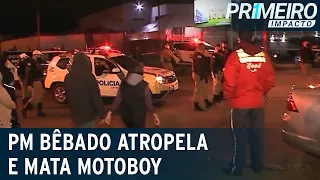 Policial militar bêbado atropela e mata motoboy | Primeiro Impacto (28/04/21)