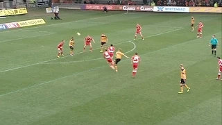 GOLAZO! Joe Pigott scores screamer for Newport - Charlton Athletic