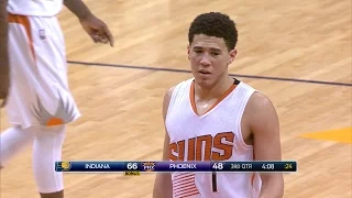 Devin Booker Full Highlights 2016.01.19 vs Pacers - Career-High 32 Pts, 6 Threes!