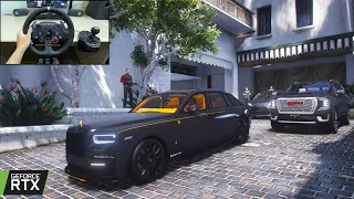 GTA 5 - Rolls-Royce Phantom VIII Peaky Blinders Edition - MAFIA GANG WAR & CONVOY