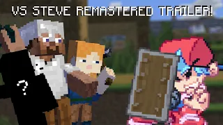 FNF Vs Steve REMASTERED trailer (sprites songs, etc) [CANCELLED]