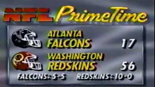 NFL Primetime - Falcons @ Redskins -11/10/1991