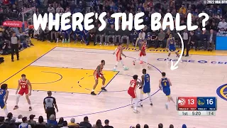 Draymond Green with the Glitch pass to Klay Thompson🤔🤔🤔 | How???
