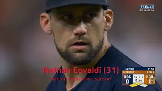 [ALCS game 6] Nathan Eovaldi's pitches, MLB highlights, 2021