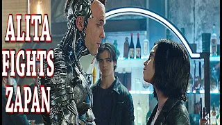 Alita Fights Zapan In The Kansas Bar | Alita: Battle Angel (2019) Original Movie Clip 4K UHD