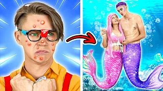 Un Nerd Che Diventa Un Sirenetto! 🧜 Come Diventare Sirena Nella Vita Reale su La La Vita