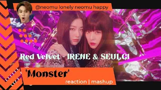 Red Velvet - IRENE & SEULGI 'Monster' MV kpop Reaction Mashup @neomulonely_neomuhappy
