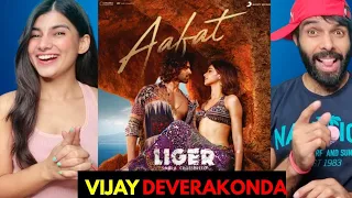Aafat|Official Music Video | Liger |Vijay Deverakonda, Ananya Panday |Tanishk, Zahrah, | Reaction !!