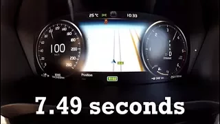 2017 Volvo S90 D5 AWD acceleration