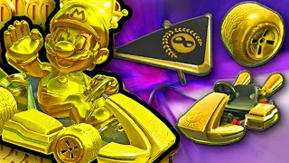 ALLE GOLD TEILE SCHNELL FREISCHALTEN | Mario Kart 8 Deluxe Gold Fahrzeugteile Neu