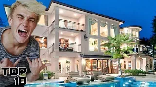 Top 10 Most EXPENSIVE YouTuber Homes