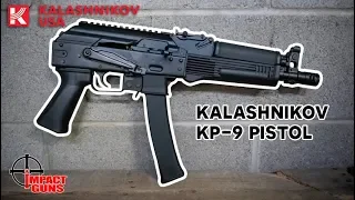 Kalashnikov USA KP-9 9mm Pistol