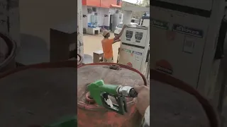 At petrol pump ⛽..