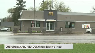 McDonald's employee caught taking pictures of customer's credit card in drive-thru