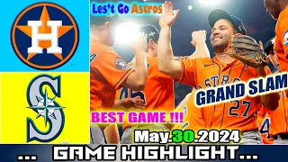 Houston Astros vs. Seattle Mariners (05/30/24) FULL GAME Highlights | MLB Season 2024