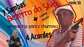 7 sambas do bezerra fáceis para cavaquinho e 4 classicos raiz