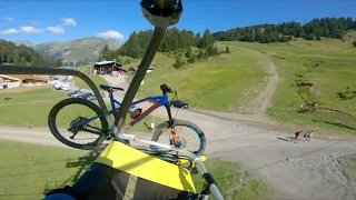 Bike Park Chatel France Le Panoramic Green Trail (End Of Summer 2019)