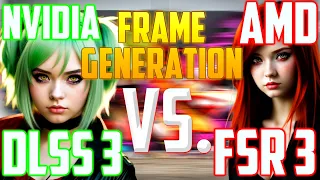 AMD FSR 3 vs NVIDIA DLSS 3: Новый Этап Графической Революции!