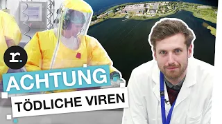 Im Hochsicherheitslabor: Auf der gefährlichsten Insel Deutschlands | reporter