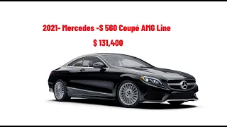 2021- Mercedes -S 560 Coupé AMG Line