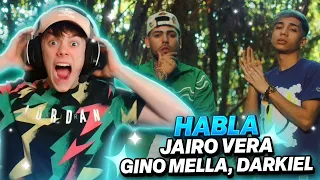 REACCIÓN A JAIRO VERA - HABLA FT DARKIEL, GINO MELLA (VIDEO OFICIAL)