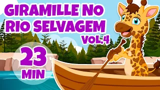 Giramille no Rio Selvagem Vol. 4 - Giramille 23 min | Desenho Animado Musical