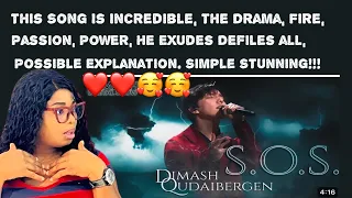 THIS IS IMPOSSIBLE!!! FIRST TIME REACTION TO DIMASH - SOS #dimashkudaibergen #viral
