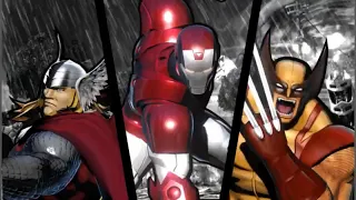 Ultimate Marvel vs Capcom 3: Iron Man, Thor, and Wolverine arcade playthrough